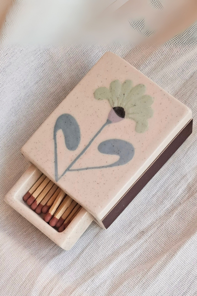 Producto - Caja de fósforos Flor