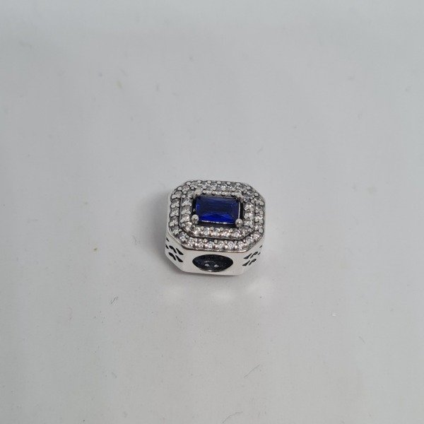 Producto - Charms rectangulo azul