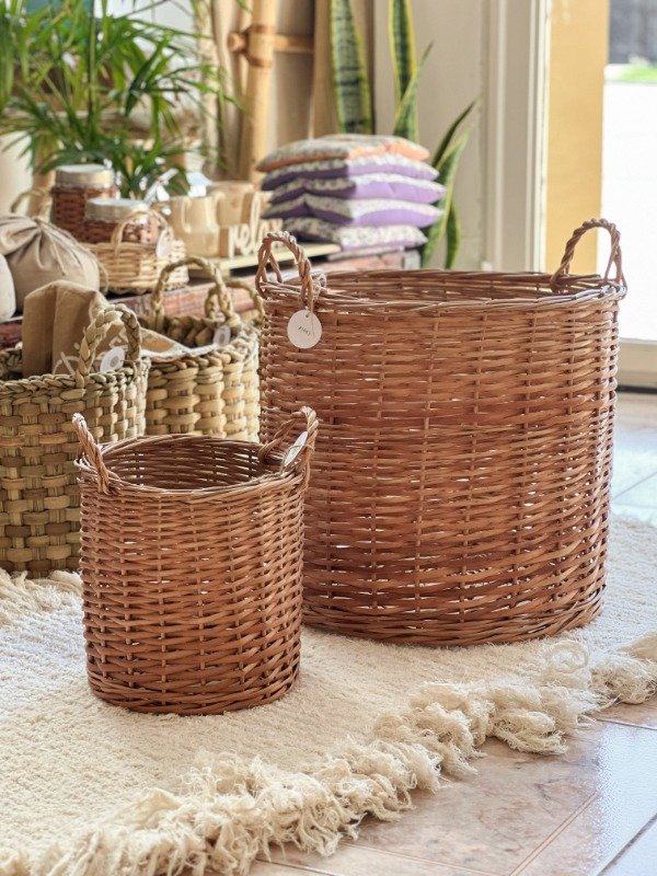 Producto - CESTO CON MANIJA MIMBRE