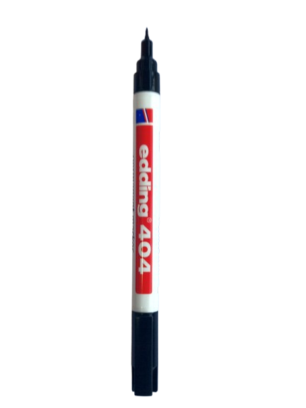 Producto - Marcador Edding 404 permanente punta 0,75 mm negro