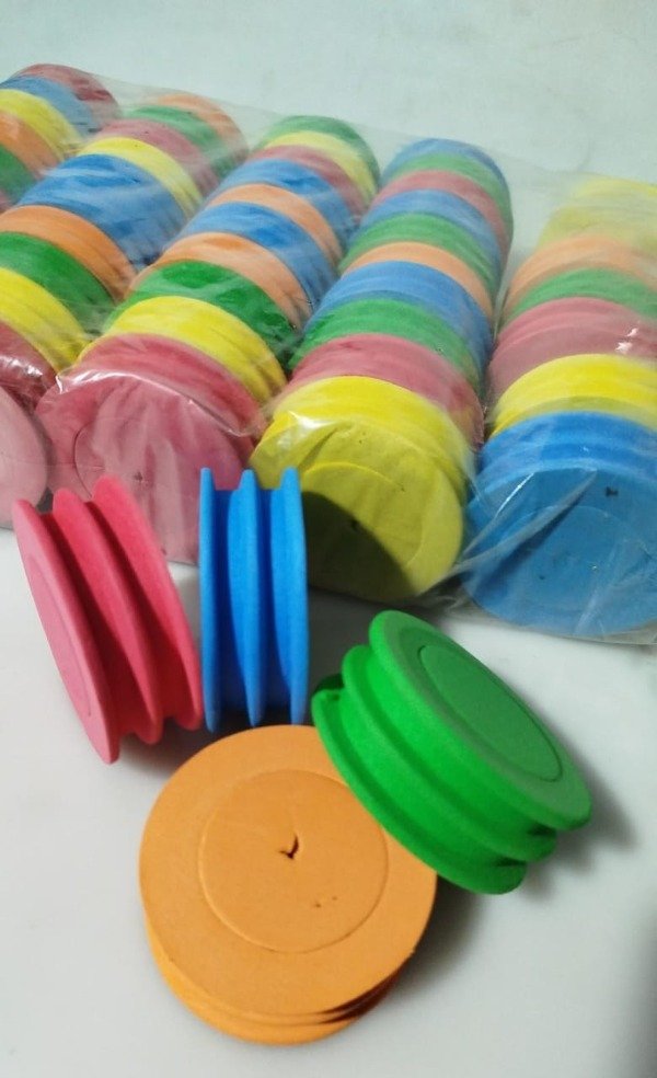 Producto - ALFAJOR DOBLE DE GOMA EVA 7CM