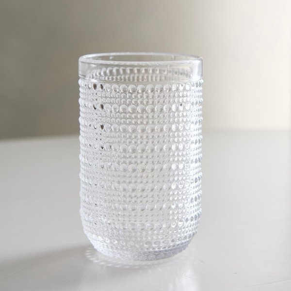 Producto - Vaso alto mod. Dots transparente
