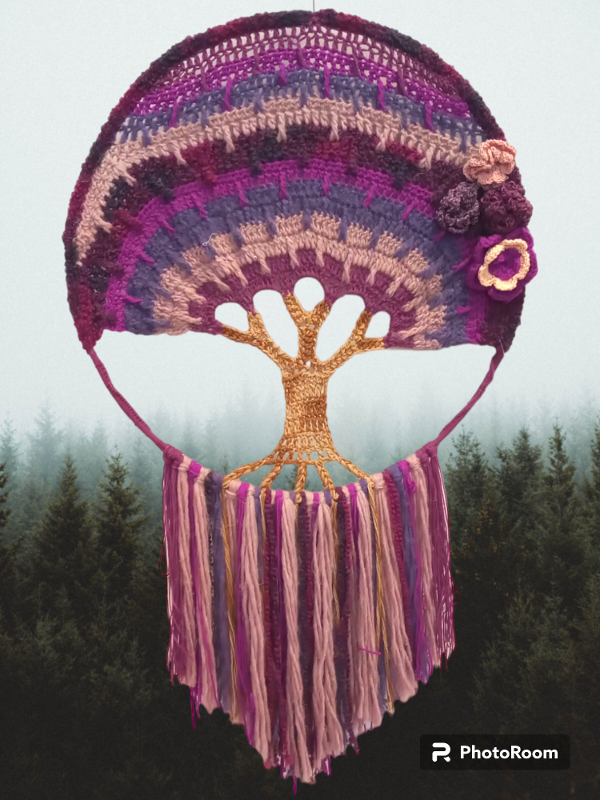 Producto - Árbol tonos violetas