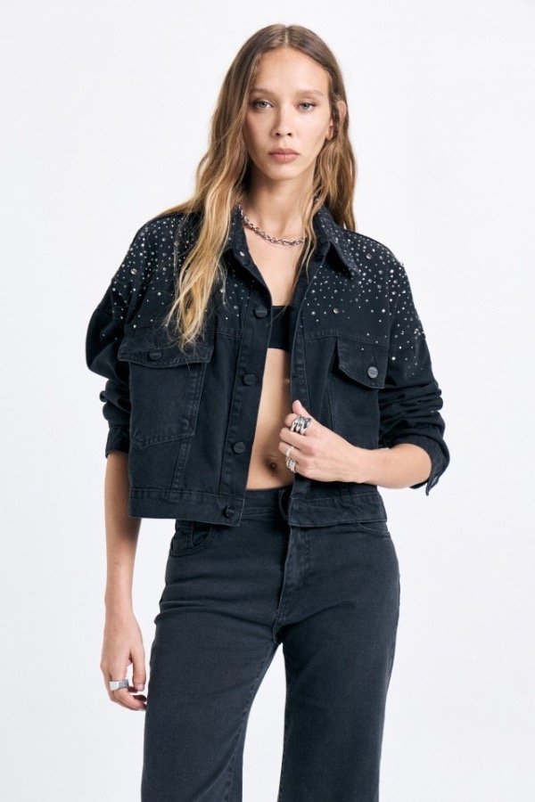 Producto - Campera Nataly Custom Black St Marie