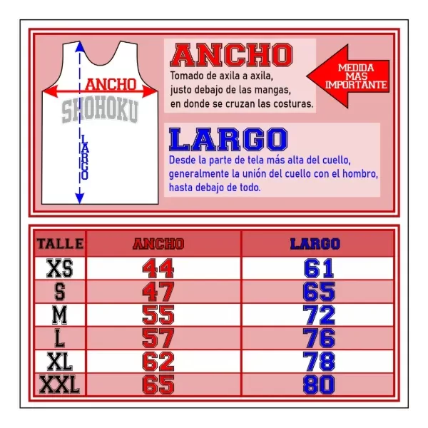 Producto - Camiseta Shohoku Slam Dunk Anime Basket - Vachicho - 2