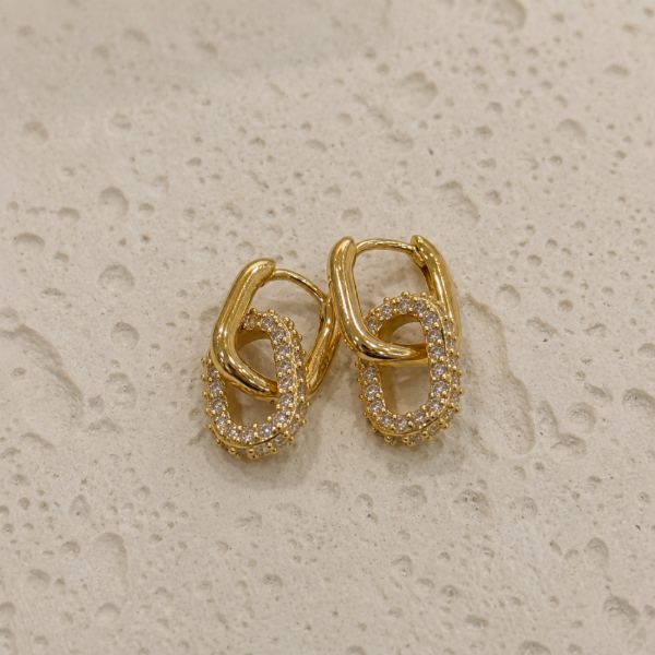 Producto - Aros dobles dorada PL