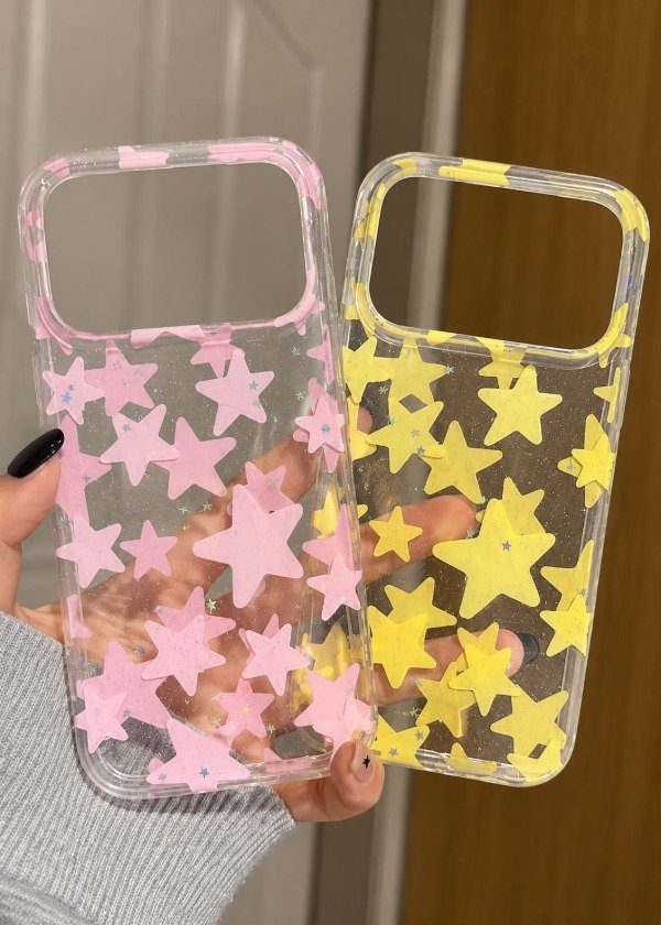 Producto - Case estrellas glitter