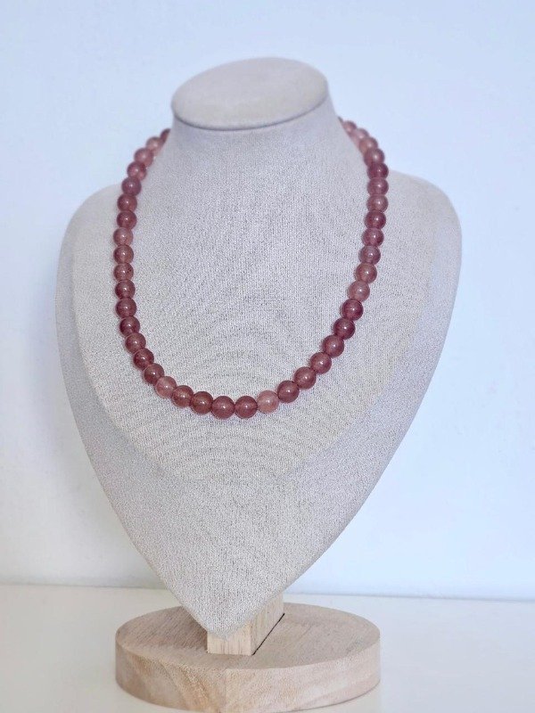 Producto - Collar Cuarzo Cherry - 0