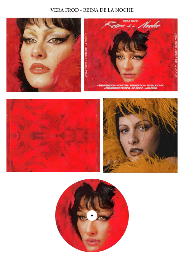 Producto - Vera Frod "Reina de la Noche" CD Custom