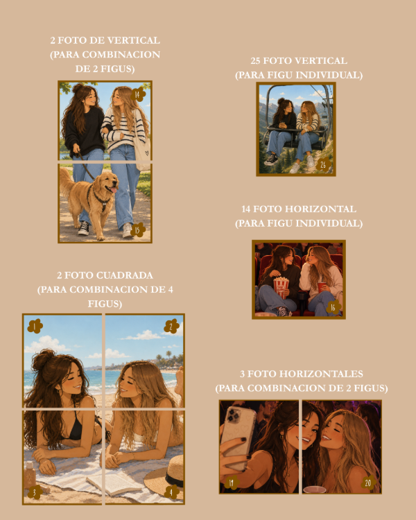 Producto - Álbum de Figuritas Personalizado - Con figus - Contame de Nosotros - 3 al cubo - 2