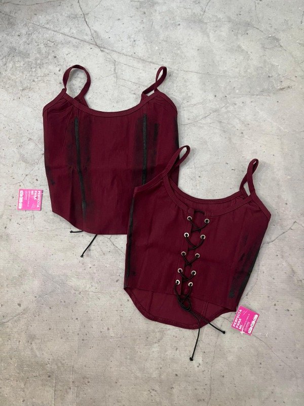 Producto - CORSET BORDO