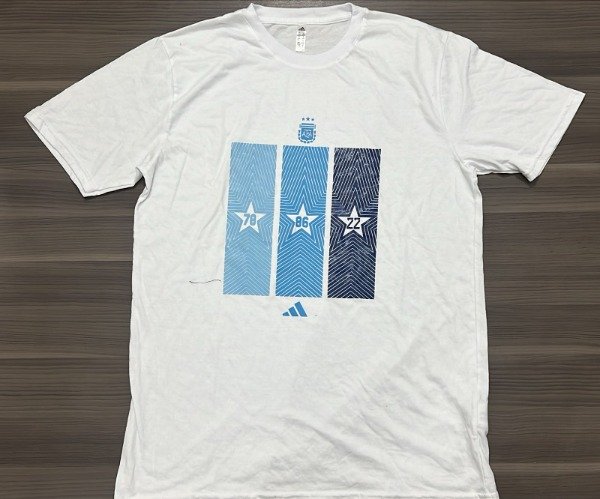 Producto - REMERA ARGENTINA BLANCA TALLE XXL