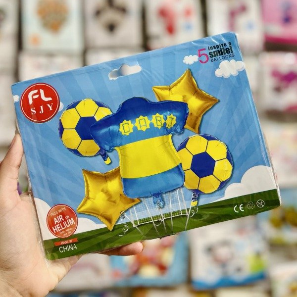 Producto - Set de globos BOCA 5 pcs