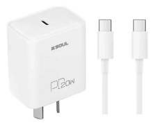 Producto - CARGADOR SOUL 20W PDC CON CABLE C/C - 0