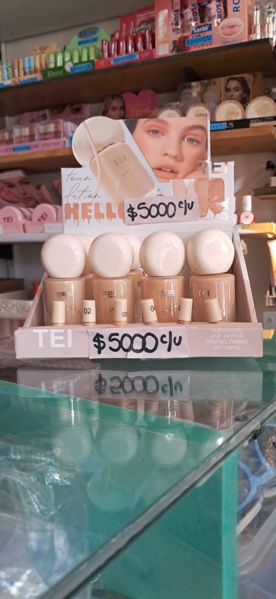 Producto - Base en frasco de vidrio TEI