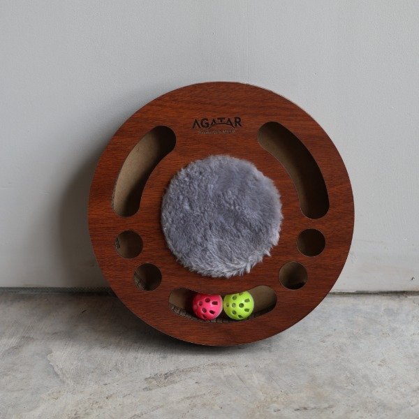 Producto - rascador de cartón ovni