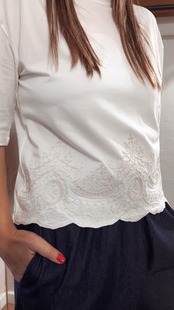 Producto - REMERA ATENEA BORDADA - 0