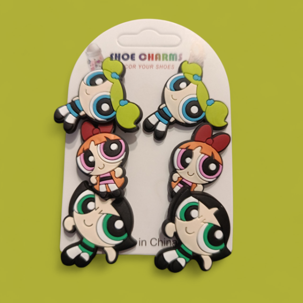 Producto - Pins para crocs Chicas superpoderosas