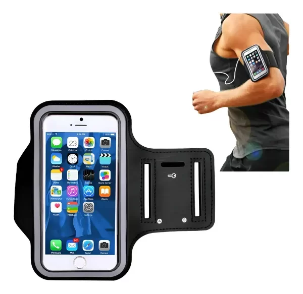 Producto - Brazalete Porta Celular Llaves Running Deportivo Universal