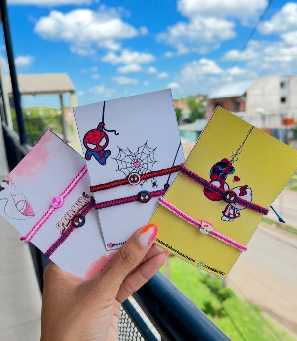 Producto - Dúo de pulseras - Spiderman