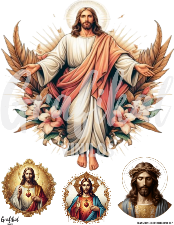 Producto - Transfer Color Religioso 007