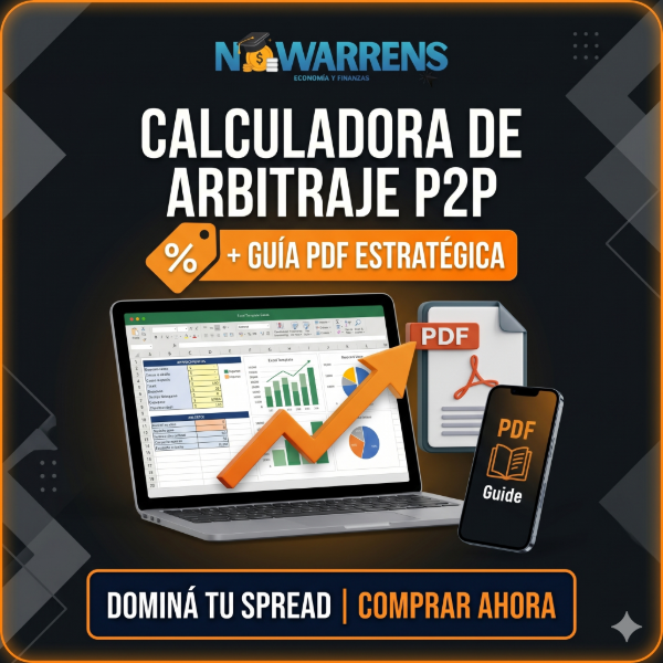 Producto - Calculadora de Arbitraje P2P Profesional: Dominá el Spread (Excel + Guía)