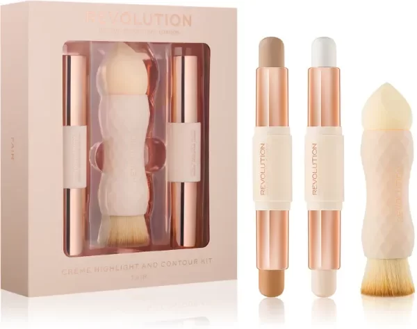 Producto - MAKEUP REVOLUTION - CREME HIGHLIGHTER AND CONTOUR KIT