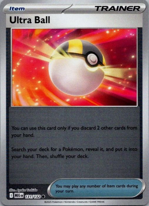 Producto - Ultra Ball (213/217) Reverse Holo [Mega Evolution: Ascended Heroes]