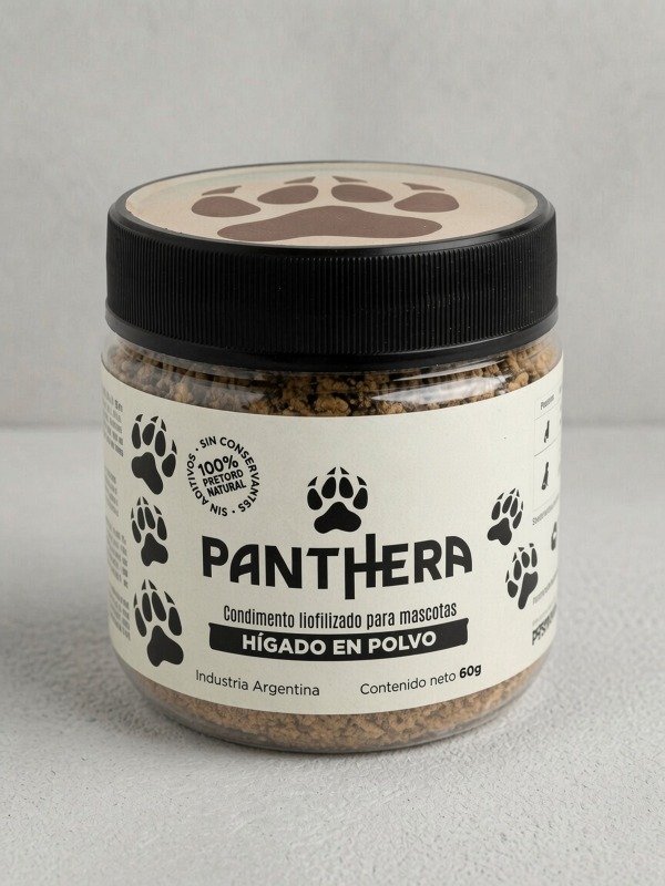 Producto - Higado Liofilizado en Polvo x 60g