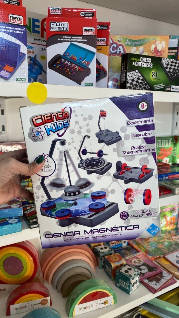 Producto - Ciencia kids. Ciencia magnética- 12 experimentos- Wi