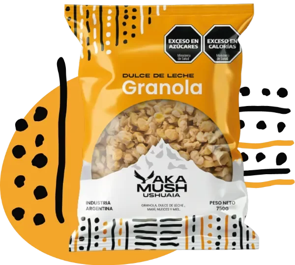 Producto - Granola  de Dulce de Leche x 450 Gr -Yakamush