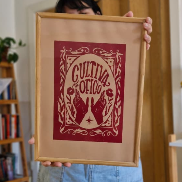 Producto - Grabado Cultiva tu oficio IV(A3)