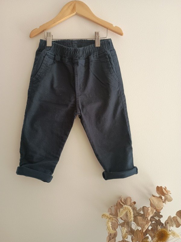 Producto - Pantalon Gabardina marino