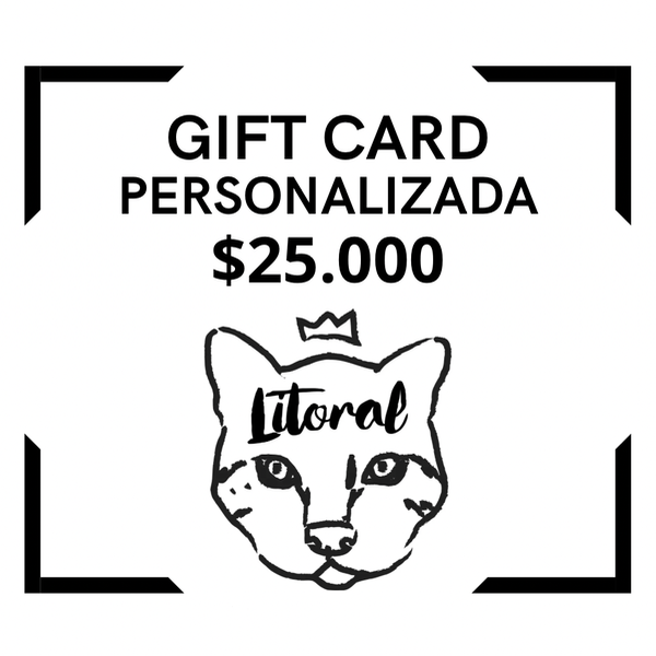 Producto - GIFT CARD 25