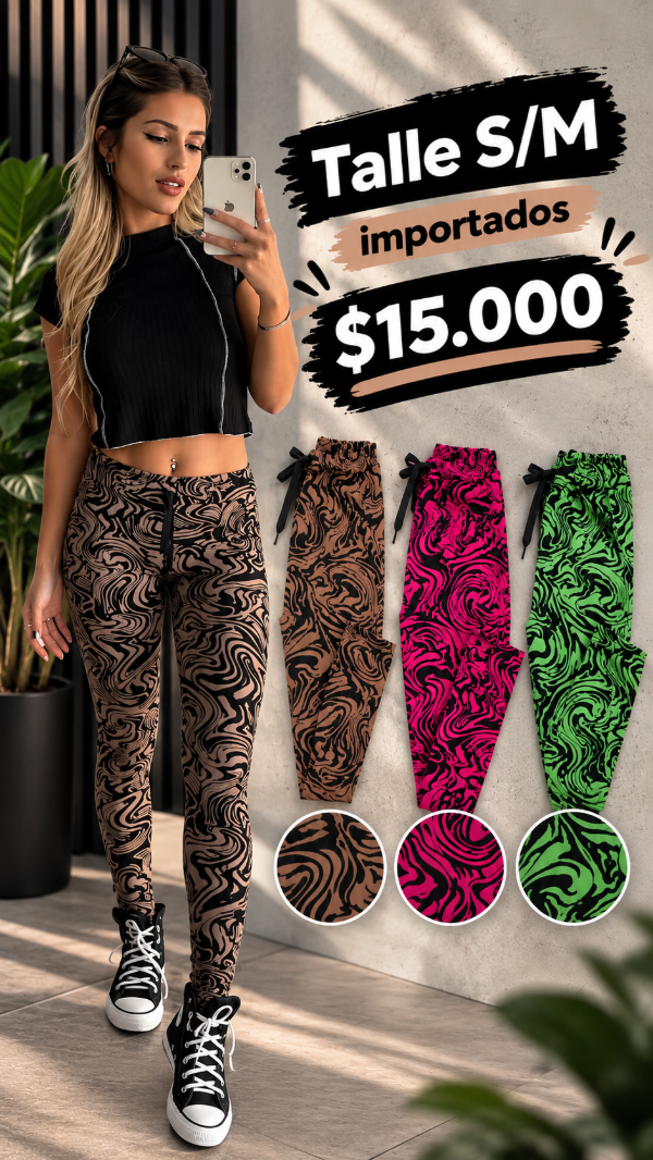 Producto - Pantalón estampado