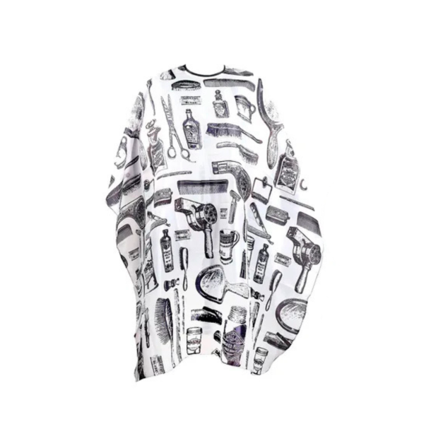 Producto - Capa Peluquería Estampada (Barbería)