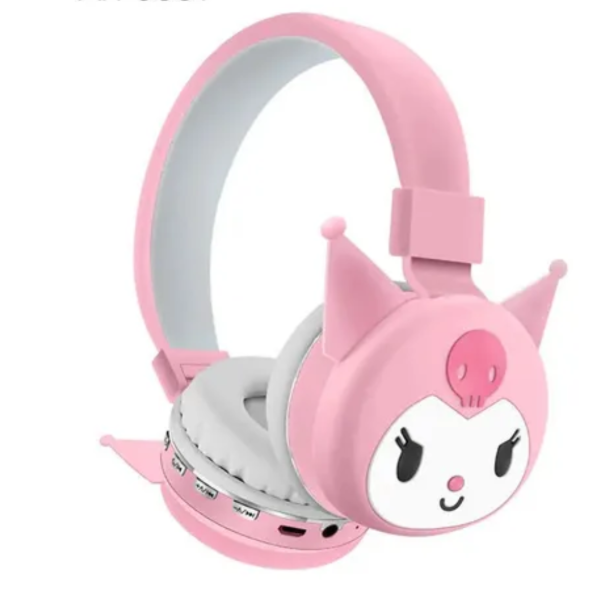 Producto - AURICULAR VINCHA KUROMI BLUETOOTH, RADIO, MEMORIA, AUX kai