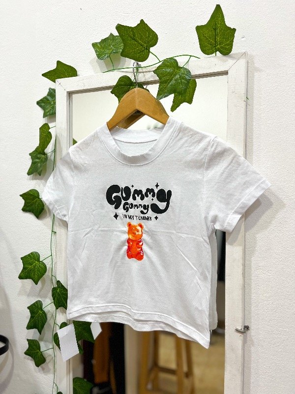 Producto - BabyTee Gummy blanca