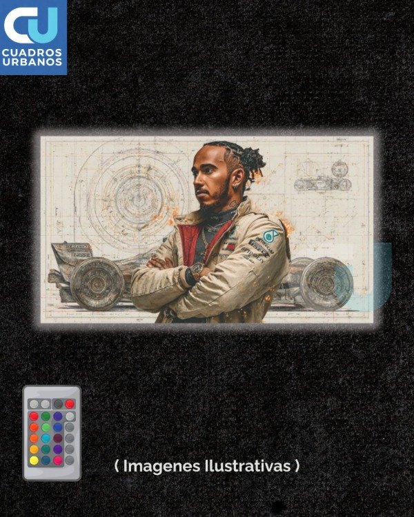 Producto - Lewis Hamilton Led 4