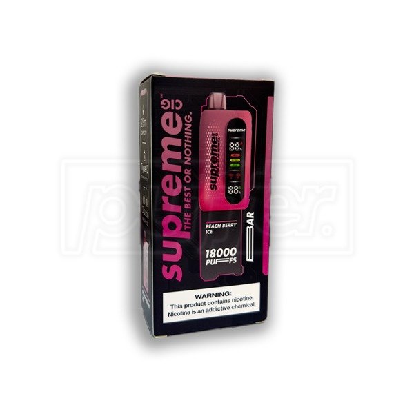 Producto - Supreme Cig  - Peach Berry Ice (18.000 PUFFS)