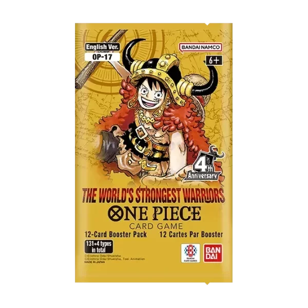 Producto - One Piece Card Game The Worlds Strongest Heroes OP 17 - Booster Box (24 Sobres) - 1