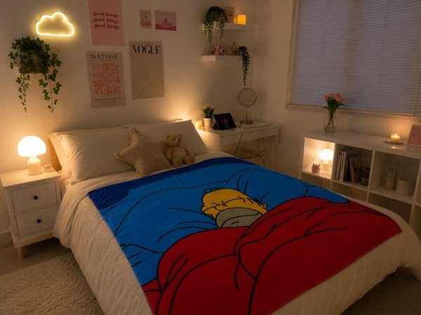 Producto - Manta de Homero Simpsons