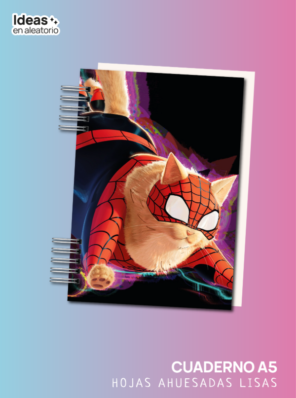 Producto - Spider Cat - Cuaderno