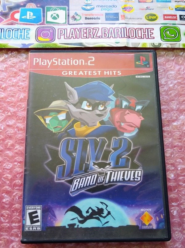 Producto - SLY COOPER 2 BAND OF THIEVES PLAYSTATION 2 NTSC CIB