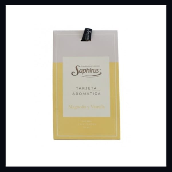 Producto - TARJETA AROMATICA MAGNOLIA Y VAINILLA