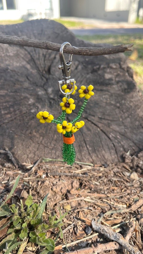 Producto - Llavero Flores Amarillas