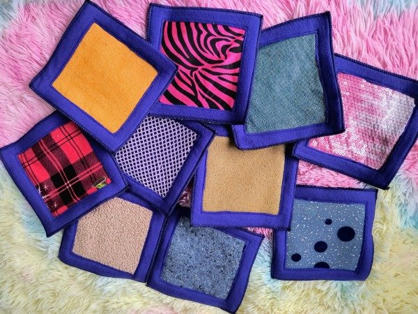 Producto - Juego texturas en tela