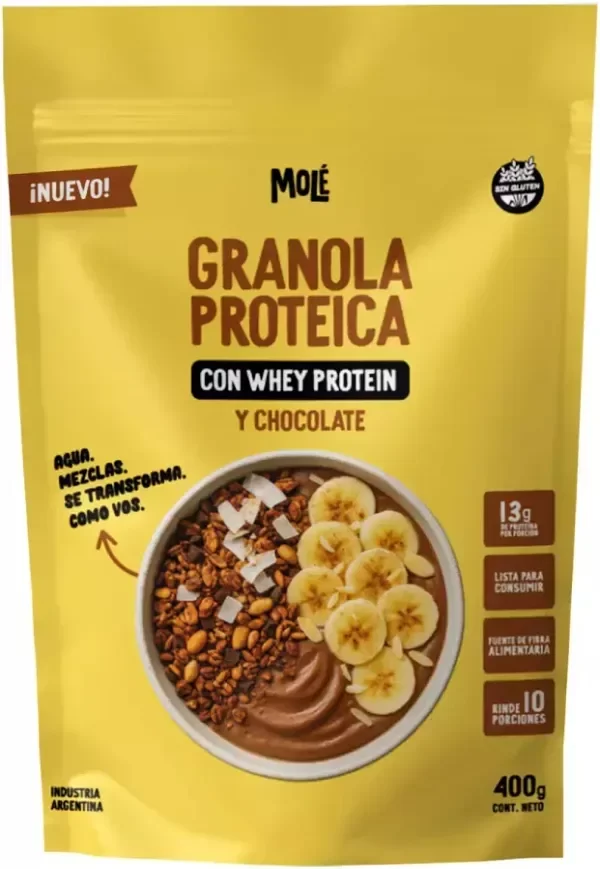 Producto - MOLE GRANOLA PROTEICA 400G - 1