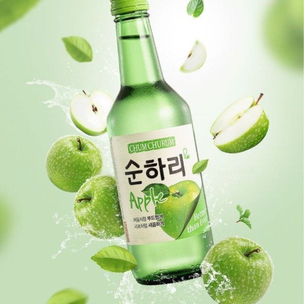 Producto - Soju Soon Hari Apple/Manzana 360 ML