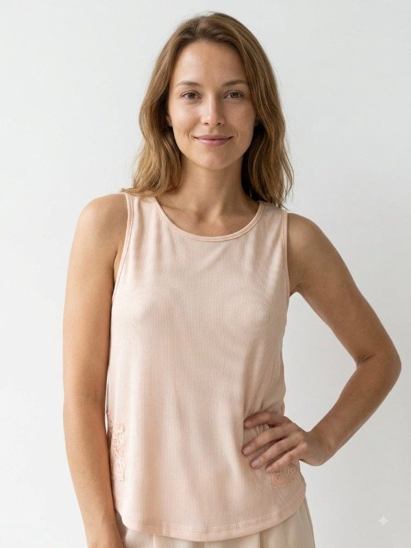Producto - Musculosa Bordado George Morley Foil (Art.5179)